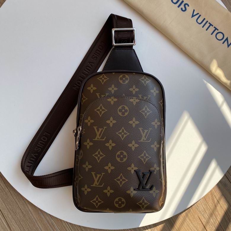 The Avenue Sling Bag - Monogram Macassar | The Urban Essential