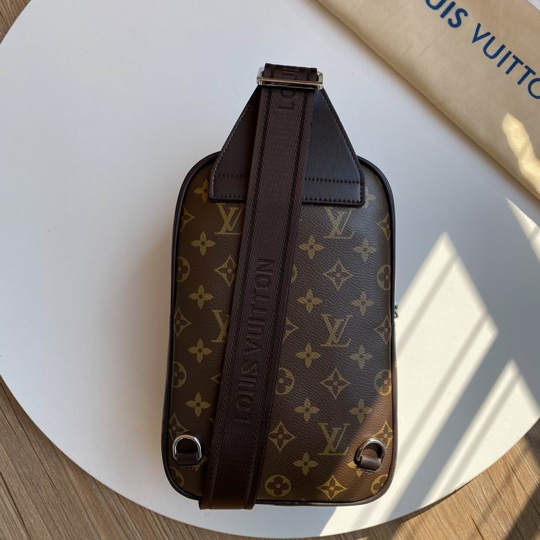 The Avenue Sling Bag - Monogram Macassar | The Urban Essential