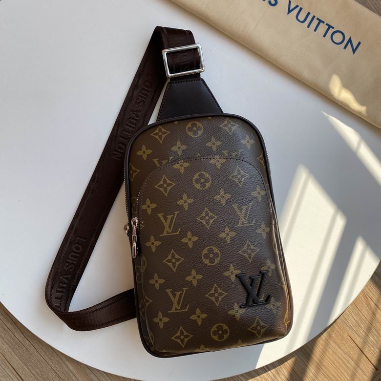 The Avenue Sling Bag - Monogram Macassar | The Urban Essential