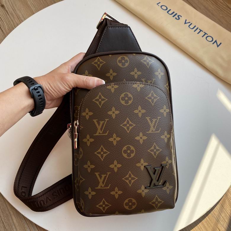 The Avenue Sling Bag - Monogram Macassar | The Urban Essential