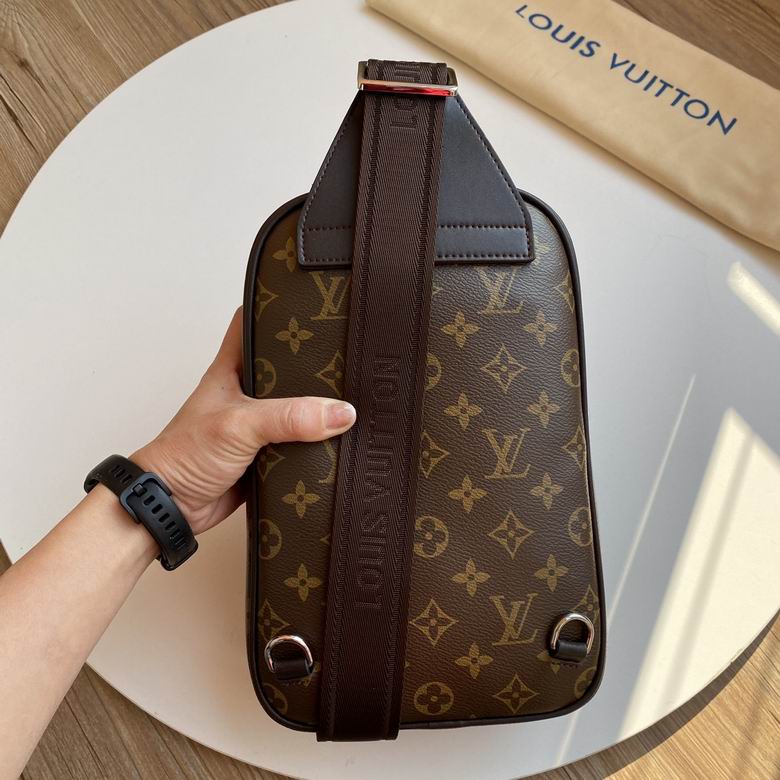 The Avenue Sling Bag - Monogram Macassar | The Urban Essential