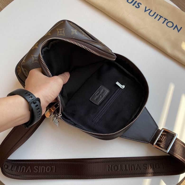 The Avenue Sling Bag - Monogram Macassar | The Urban Essential