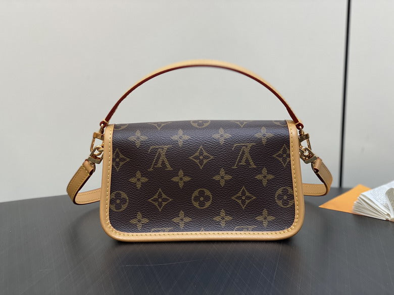 The Diane Nano Satchel - Monogram Canvas | The Structured Classic