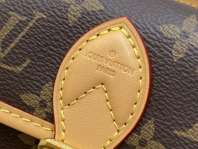 The Diane Nano Satchel - Monogram Canvas | The Structured Classic