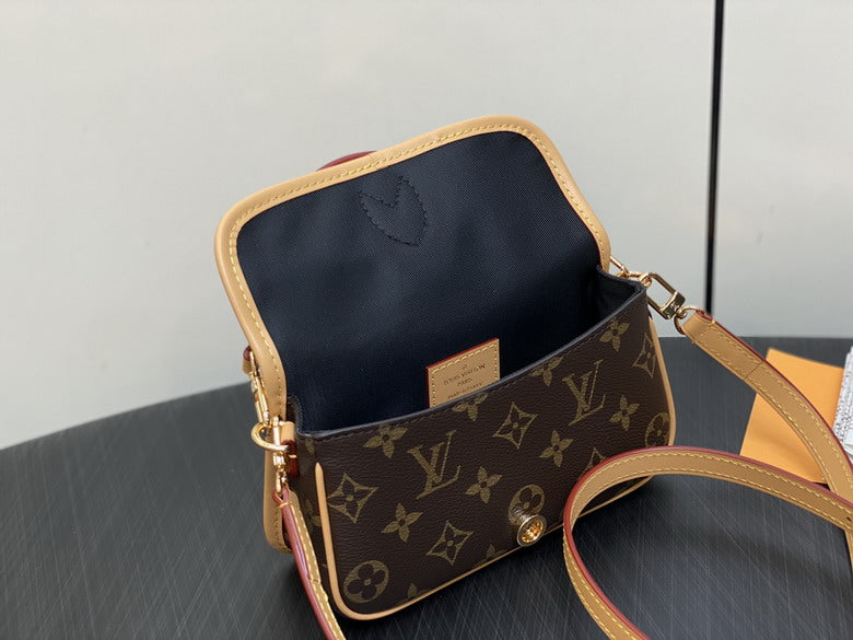 The Diane Nano Satchel - Monogram Canvas | The Structured Classic