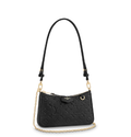 Black Embossed Easy Pouch