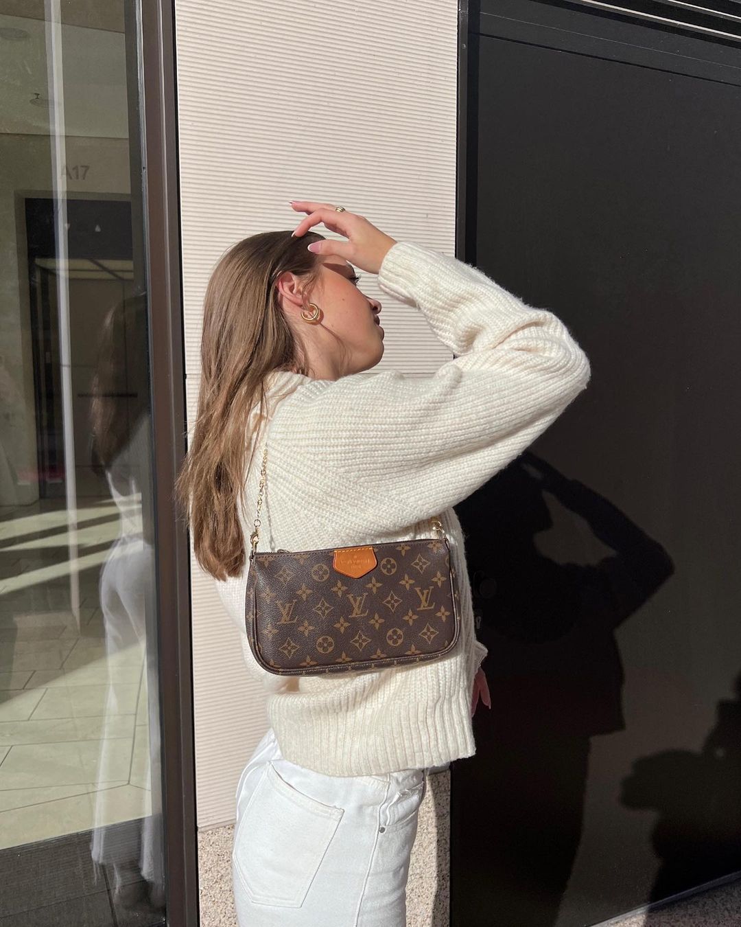 Elegant accessible luxury crossbody bag, a timeless style staple for the modern fashion lover