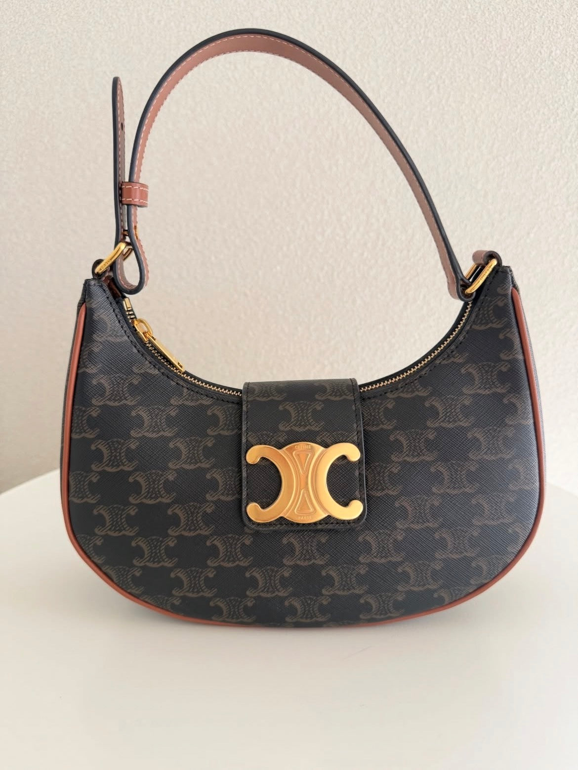 The Ava Crescent Shoulder Bag