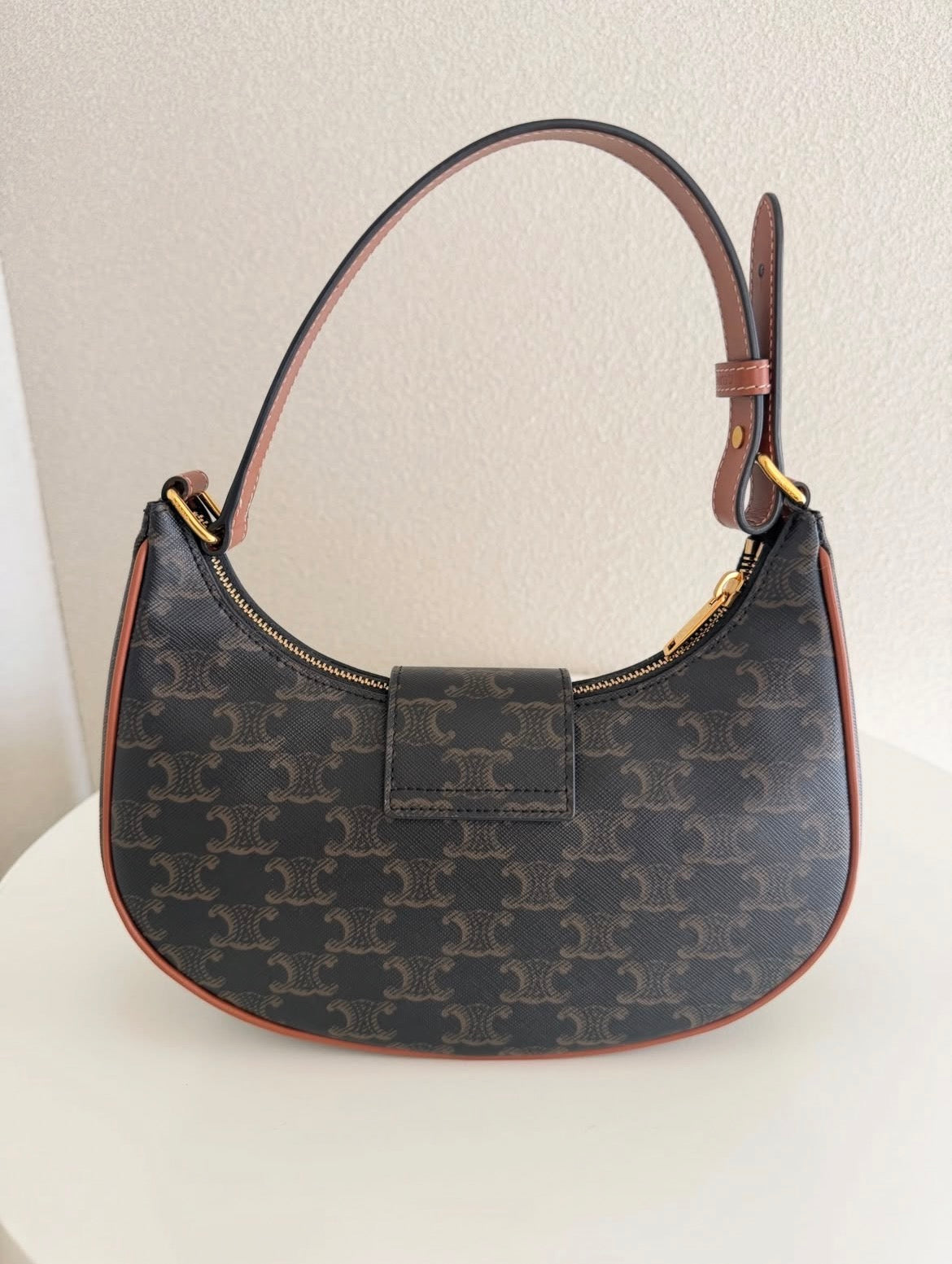 The Ava Crescent Shoulder Bag