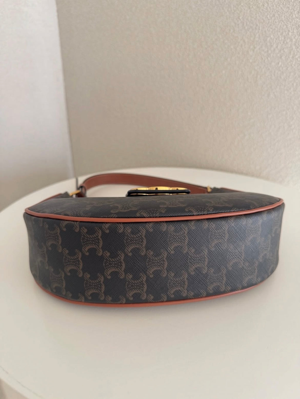 The Ava Crescent Shoulder Bag