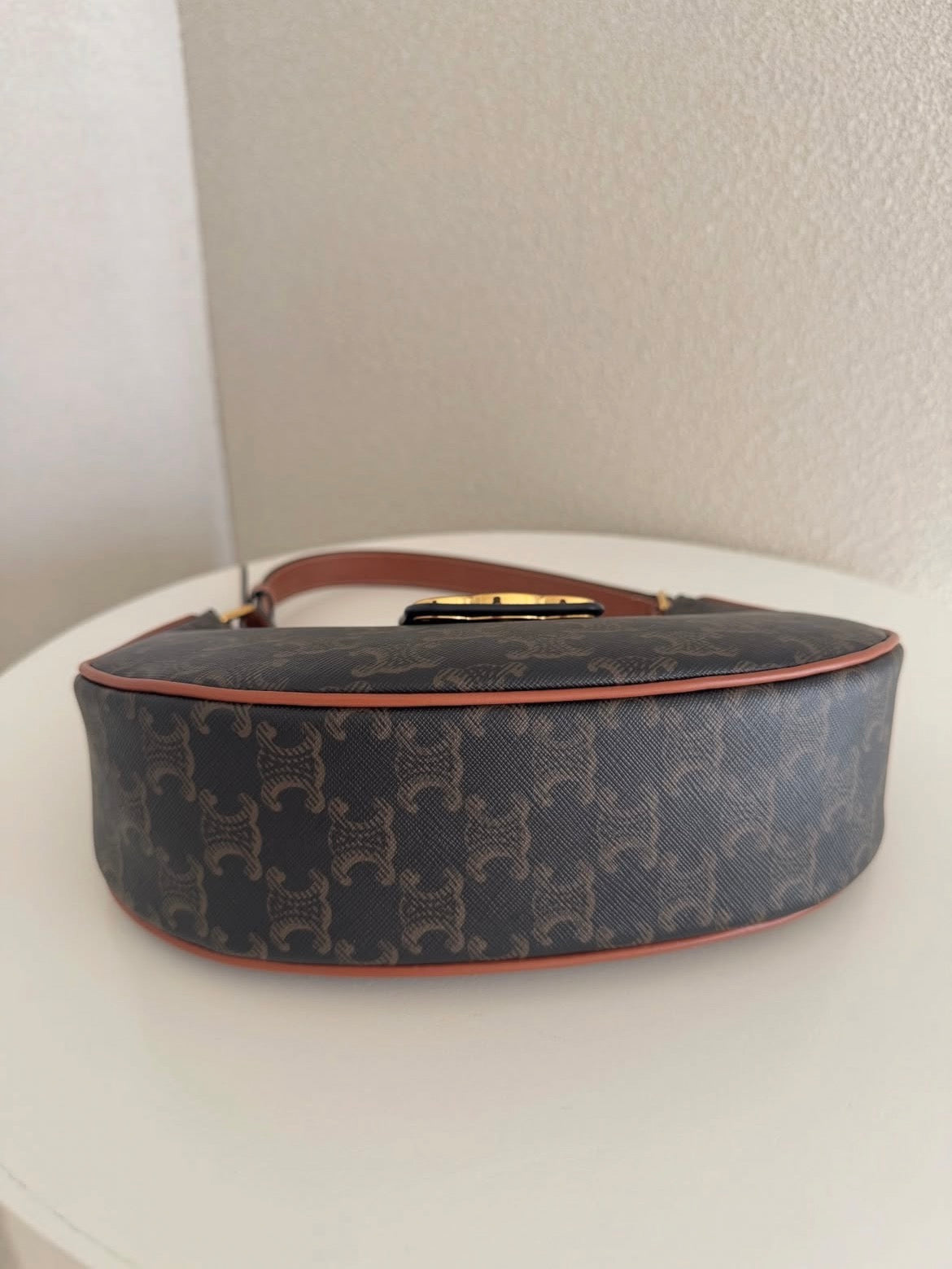 The Ava Crescent Shoulder Bag