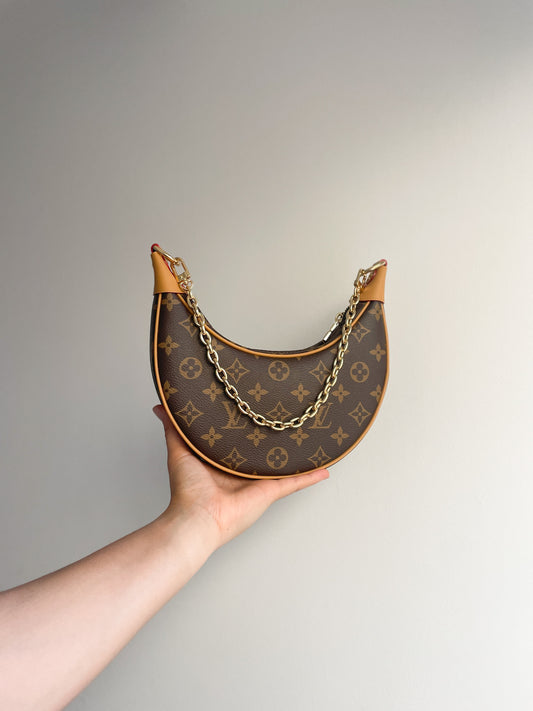 The Loop Bag - Monogram Canvas | The Viral Moon Bag