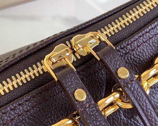 The Loop Hobo - Chocolate Empreinte | The Ultimate Slouchy Shoulder Bag