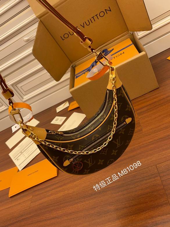 The Loop Bag - Monogram Canvas | The Viral Moon Bag