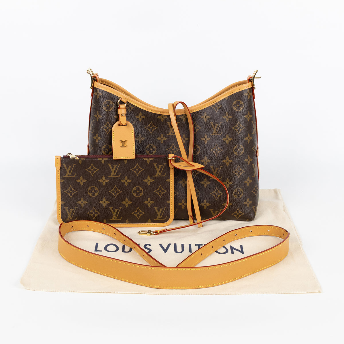 Monogram CarryAll PM Canvas Bag