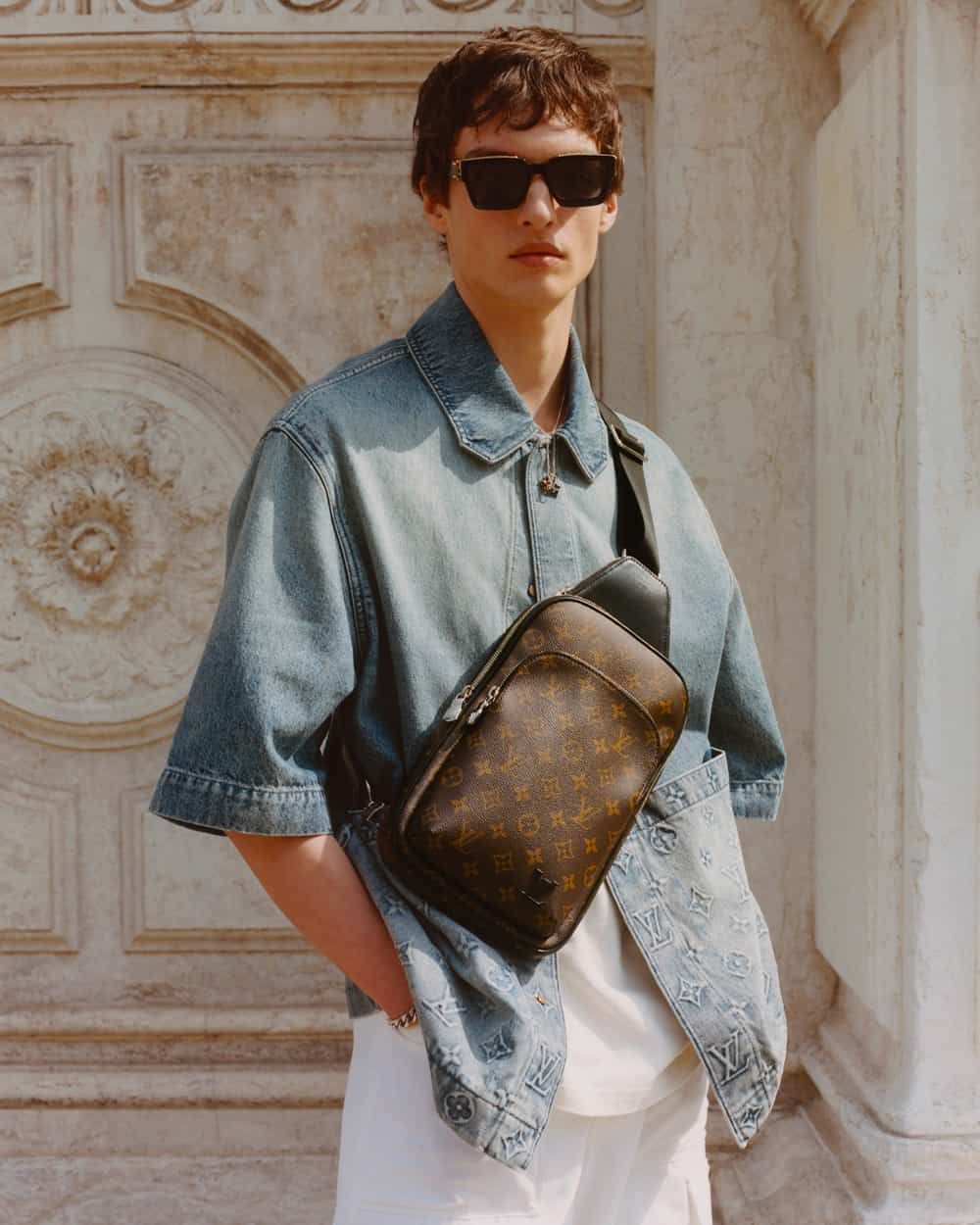 Crossbody Bag outfit trend for Men