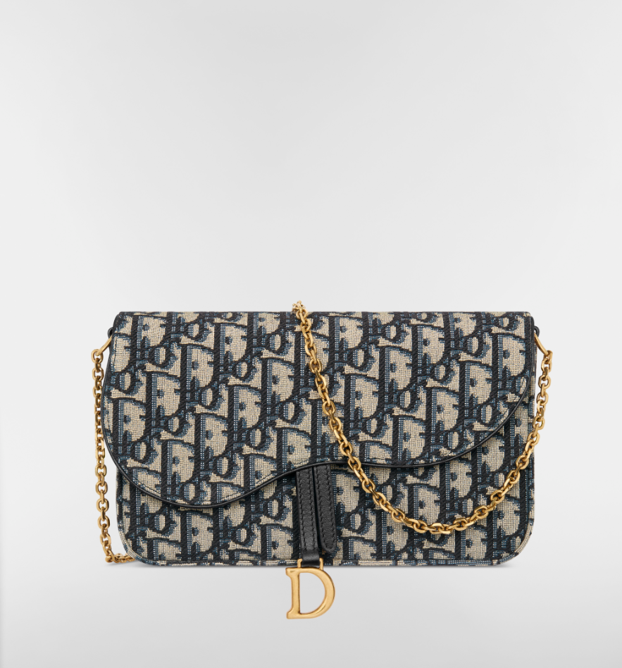 Vintage Jacquard crossbody bag