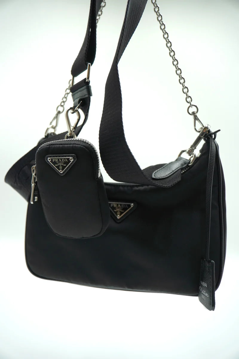 Nylon P Multi Way Bag