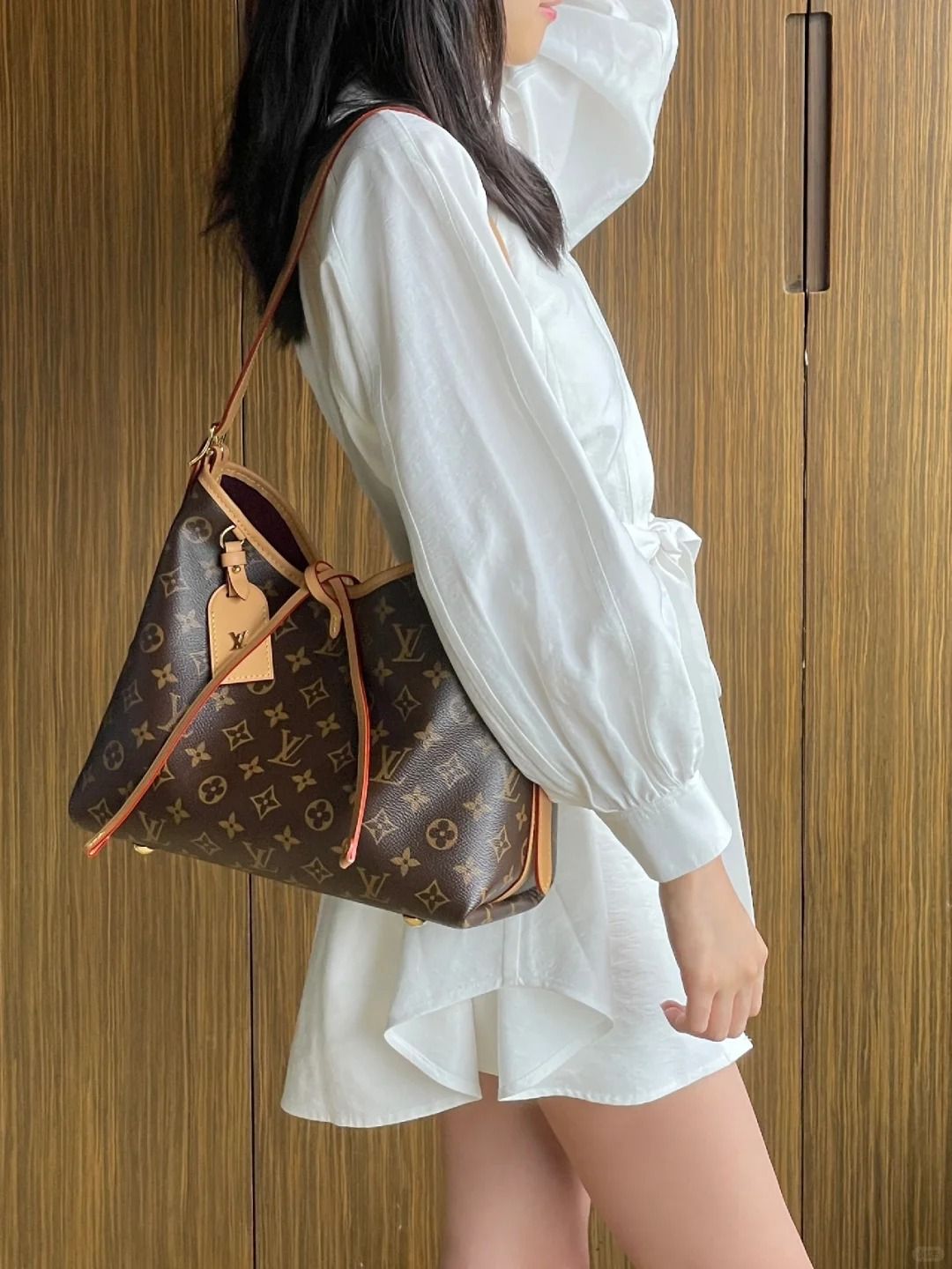 Monogram CarryAll PM Canvas Bag
